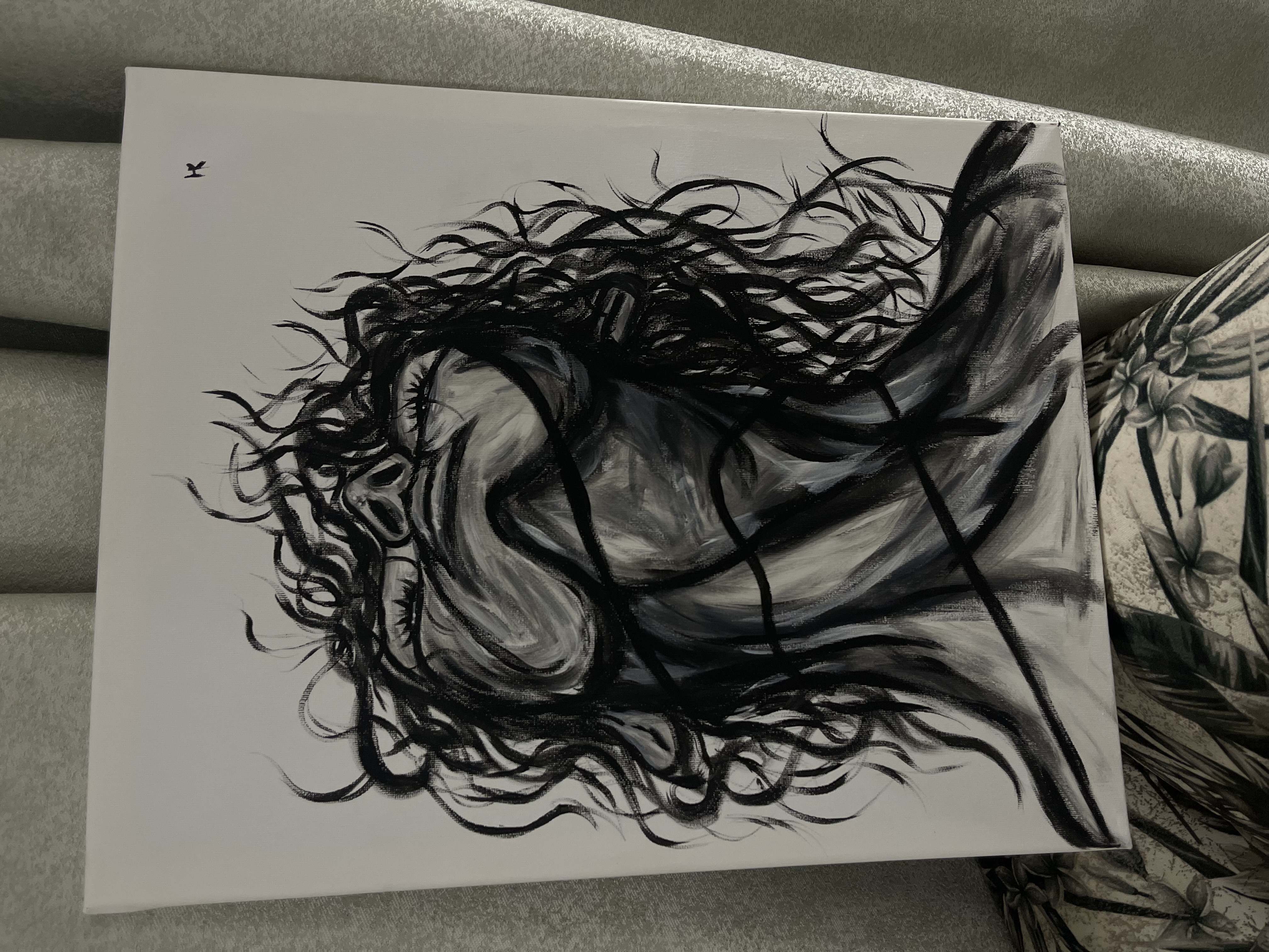 Suffocating